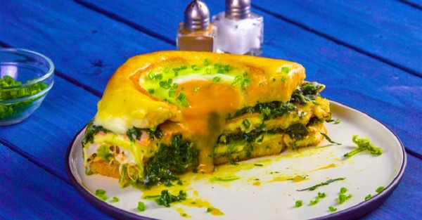Пирог из сэндвича - вкусный рецепт